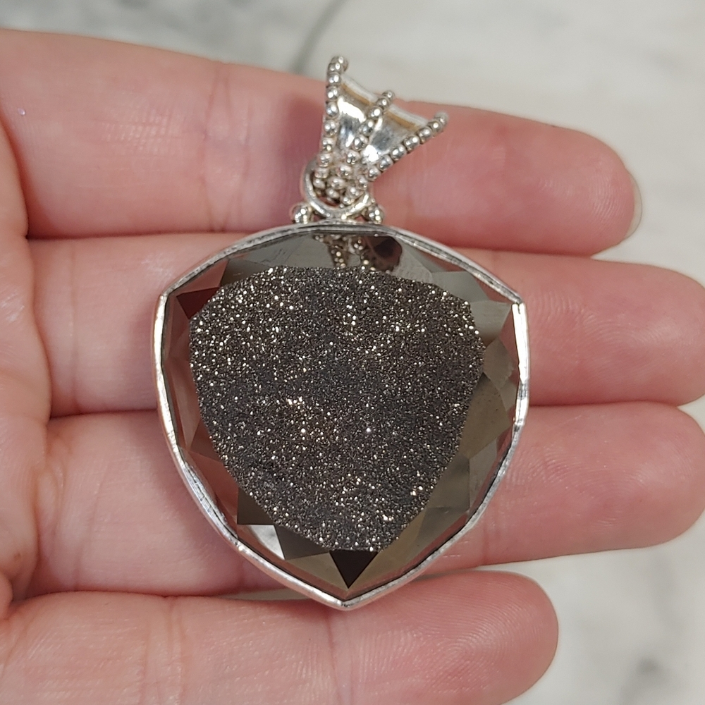 925 Drusy Colleen Lopez Necklace - Picture 4 of 8